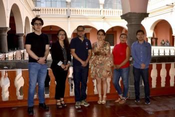 Acad&eacute;micos de la BUAP desarrollan sistema de monitoreo de di&oacute;xido de carbono en plantas