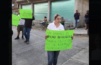 Candidata de Morena a la alcaldía de Santo Tomás, acusa a contrincante de secuestrar a su suegro