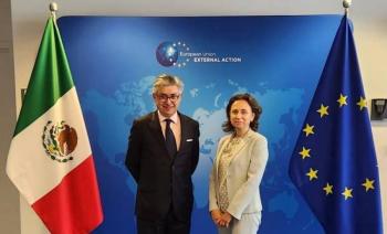 M&eacute;xico y la Uni&oacute;n Europea acuerdan fortalecer cooperaci&oacute;n ante desaf&iacute;os globales