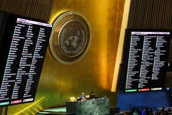 Resalta Colombia como uno de los principales pa&iacute;ses en reconocer a Palestina en la ONU