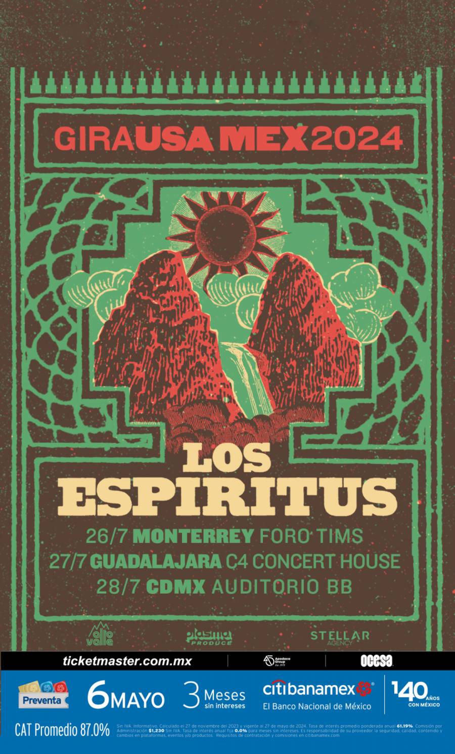 Los Espíritus anuncian gira por México