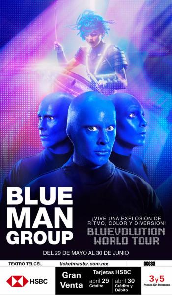Blue Man Group regresa a México con su nuevo tour