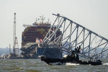 El barco se quedó sin energía dos veces antes de chocar contra el puente de Baltimore: investigación