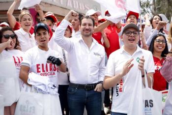 El&iacute;as Rescala Jim&eacute;nez reafirma su compromiso con los j&oacute;venes de Naucalpan