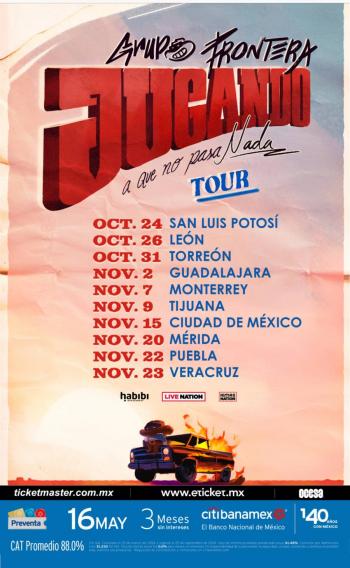 Grupo Frontera anuncia gira por México