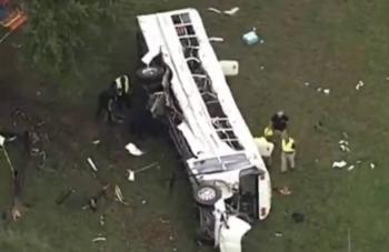 Mexicanos entre las víctimas de accidente de autobús en Florida: SRE