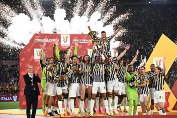 Juventus vence al Atalanta y conquista la Copa de Italia