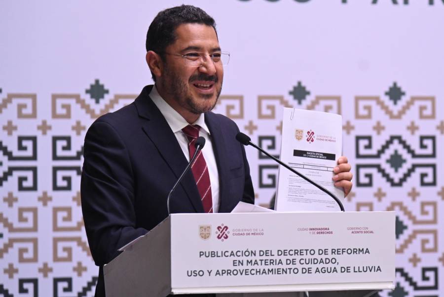 Publican decreto sobre cuidado, uso y aprovechamiento de agua de lluvia en la CDMX