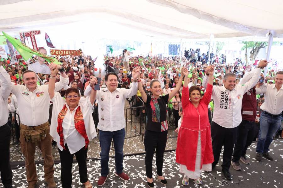 Clara Brugada promete transformar Cuajimalpa en bastión de Morena y ampliar infraestructura educativa