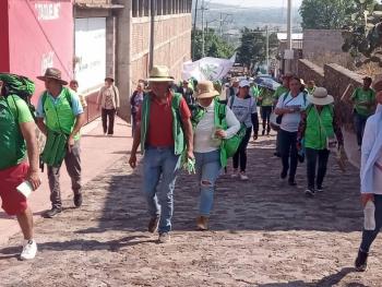 “No nos subestimen” pide Silvestre Vicuña, del Partido Verde, en Otumba