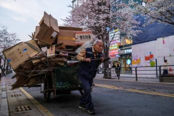 Protesta de recicladores exige mejorar condiciones laborales
