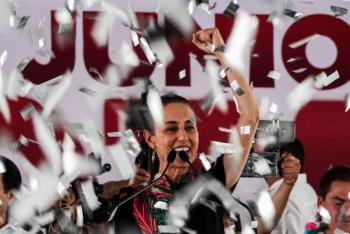 Claudia Sheinbaum promete universidad y soluciones a la crisis h&iacute;drica en Cuajimalpa