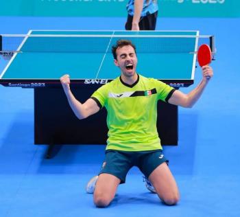 Marcos Madrid logra clasificaci&oacute;n a Par&iacute;s 2024 en Preol&iacute;mpico de Tenis de Mesa
