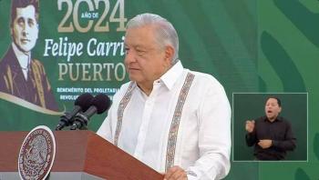 AMLO reporta menos agresiones a candidatos