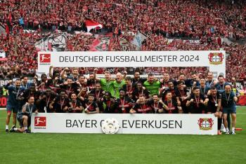 Nuevo éxito del Leverkusen: primer equipo en acabar invicto la Bundesliga