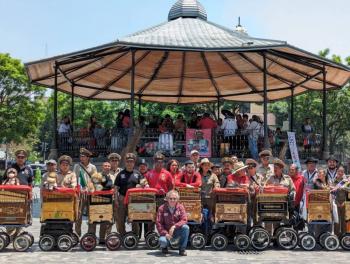 Inauguran el Segundo Festival de Organilleros del Centro Histórico