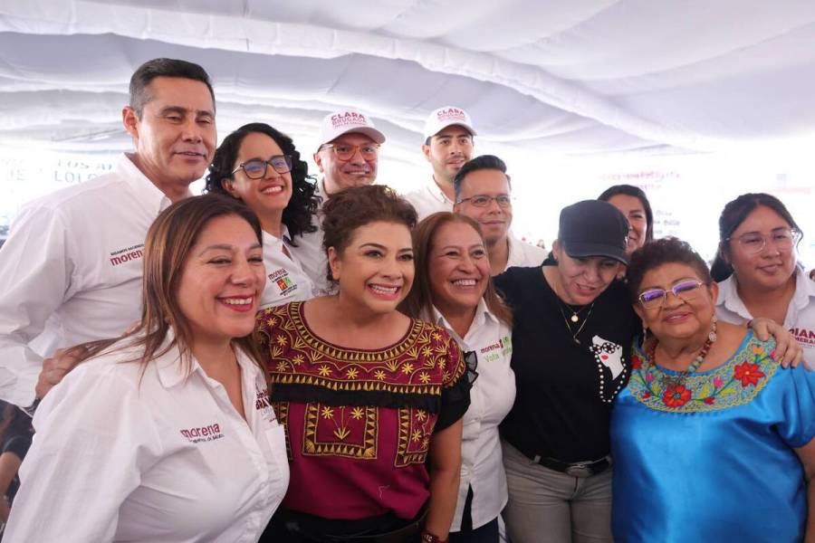 Anuncia Clara Brugada declinaciones de MC en favor de Morena en Tlalpan
