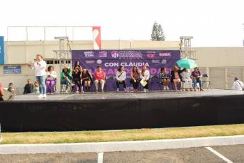 Mujeres en Edomex cierran filas con Sheinbaum de cara al 2 de junio