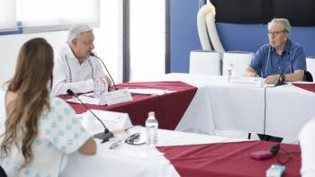 En septiembre M&eacute;xico tendr&aacute; el mejor sistema de salud del mundo, promete L&oacute;pez Obrador