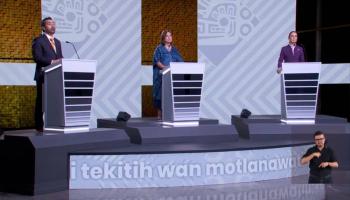 Se lleva a cabo Tercer Debate Presidencial sobre democracia, pluralismo y división de poderes