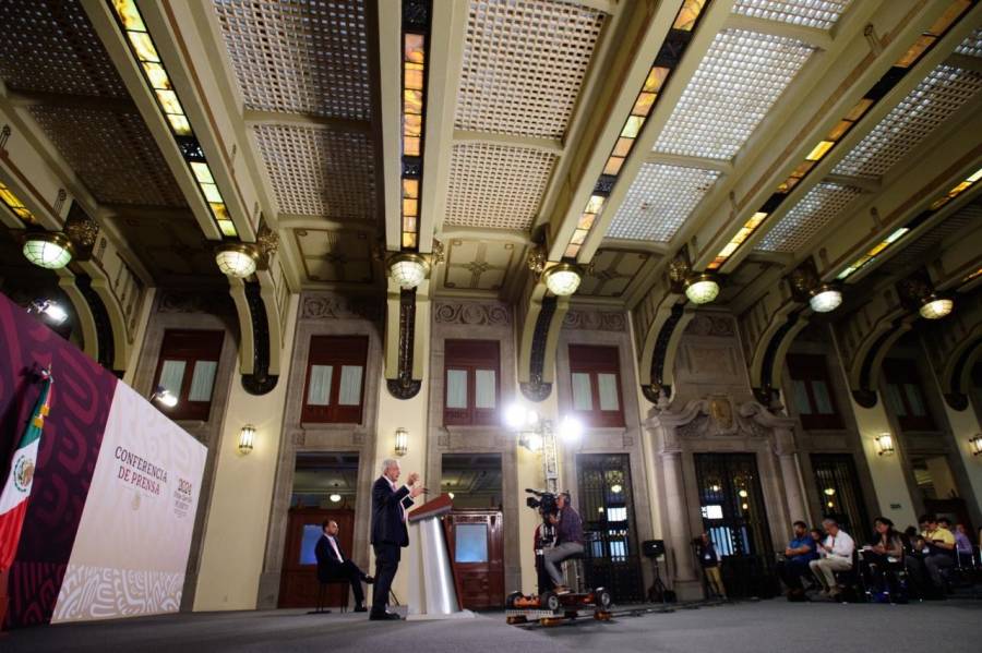 México está muy bien, se garantizan las libertades, dice presidente Obrador