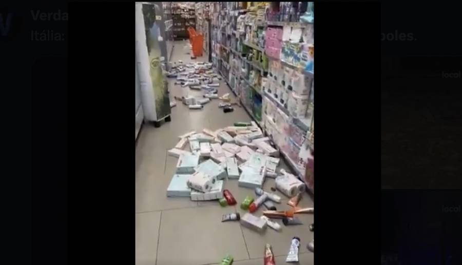 Decenas de terremotos en los alrededores de Nápoles, Italia