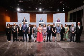 Concluyen debates presidenciales previos a la elecci&oacute;n de 2 de junio