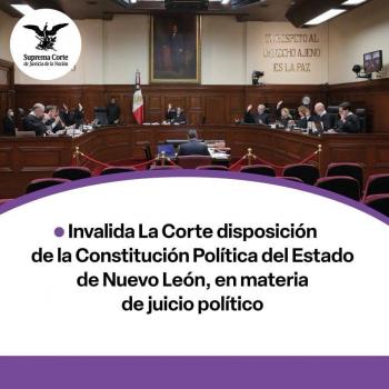 SCJN determina no separar del cargo a gobernador de Nuevo León