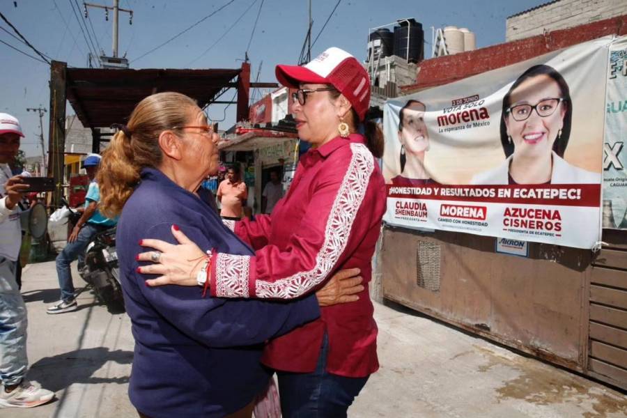 El tema del agua, la prioridad para Ecatepec, afirma Azucena Cisneros