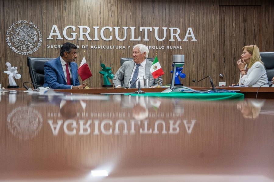 Reforzarán México y Qatar cooperación tecnológica y comercial en sector agrícola