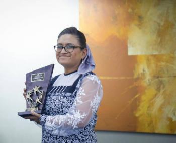 Empresarios reconocen a Aleida Alavez por su liderazgo en Iztapalapa