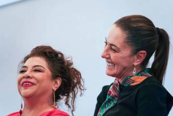 Claudia Sheinbaum y Clara Brugada sufren apag&oacute;n en Benito Ju&aacute;rez