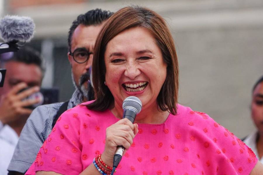 Xóchitl Gálvez se compromete con los comerciantes ambulantes en Tepito