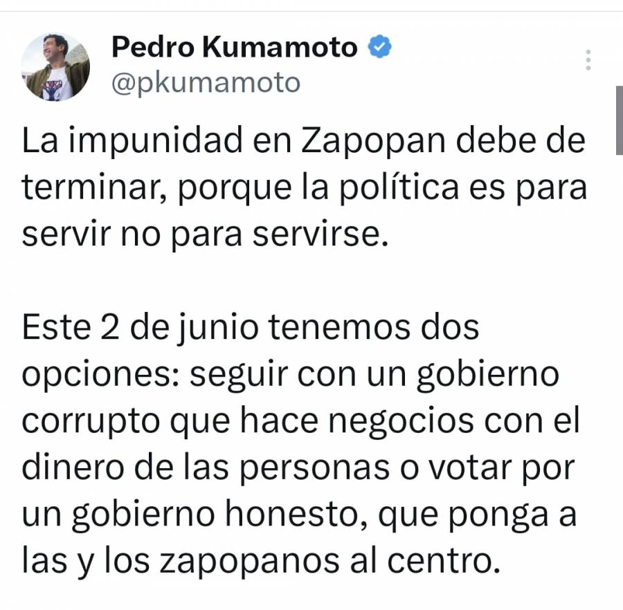 Acusan de corrupción y otras irregularidades al abanderado naranja en Zapopan
