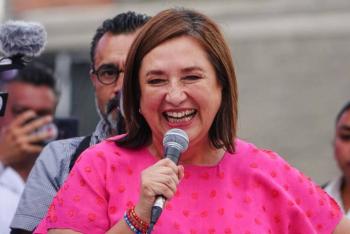 X&oacute;chitl G&aacute;lvez se compromete con los comerciantes ambulantes en Tepito