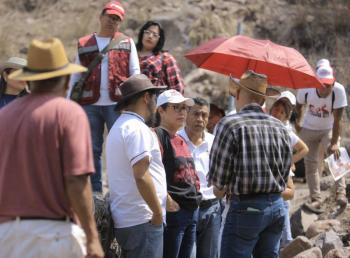 Crear la Polic&iacute;a de Resguardo de la Sierra de Guadalupe compromiso de Azucena Cisneros