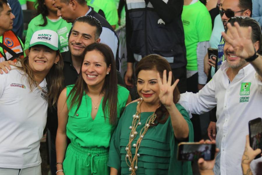 Omar García Harfuch se suma al compromiso de unidad en el cierre de campaña del Partido Verde  
