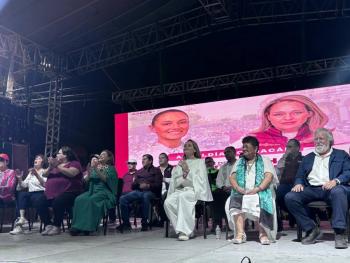 Hannah de Lamadrid cierra campa&ntilde;a en Coyoac&aacute;n: 