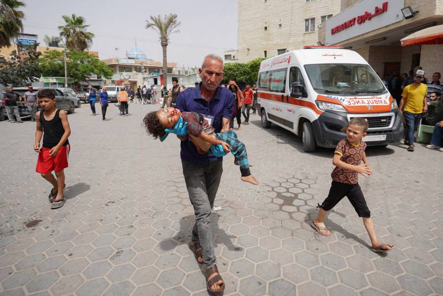 Al menos 40 muertos deja bombardeo israelí cerca de Rafah, según Hamás