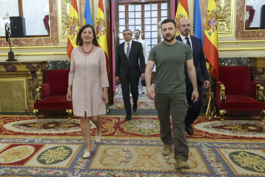 Despu&eacute;s de Madrid, Zelensky se rend a Lisbonne mardi