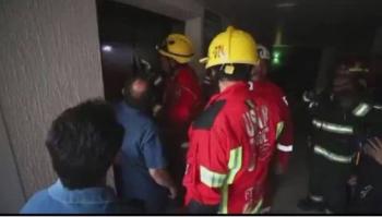Desplome de elevador en hotel de Guadalajara con 10 atletas a bordo