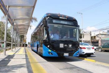 Comienzan pruebas operativas del Troleb&uacute;s en Avenida Aztecas