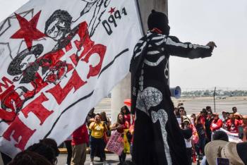 Contin&uacute;an bloqueos de la CNTE en la Ciudad de M&eacute;xico