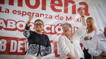 Aleida Alavez firma pacto de Colaboraci&oacute;n Metropolitana