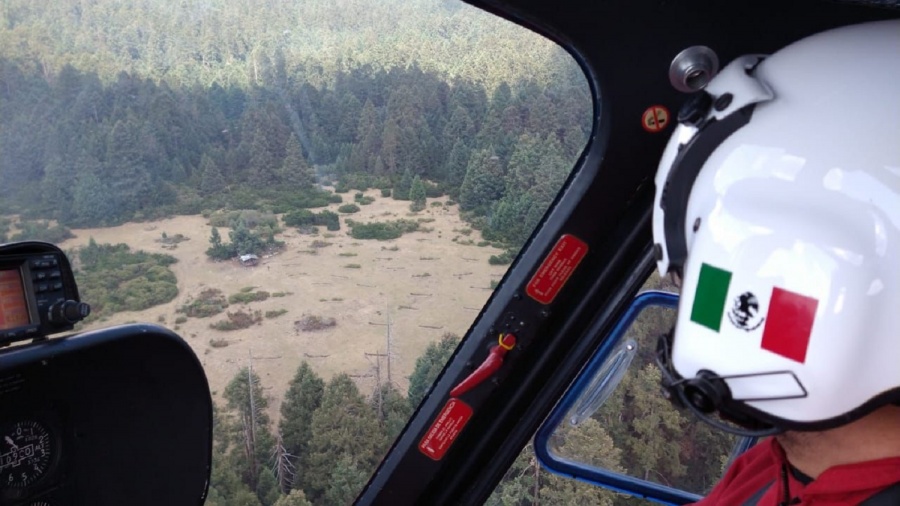 “Relámpagos” auxilia a dos turistas extraviados en el Parque Nacional Cumbres Sierra Nevada
