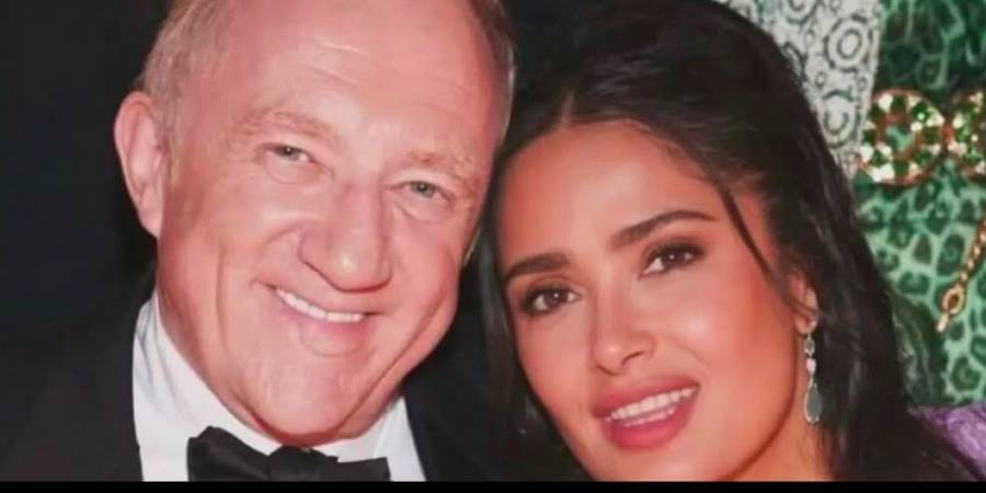 Salma Hayek dedica emotivo mensaje a su esposo por su cumpleaños 