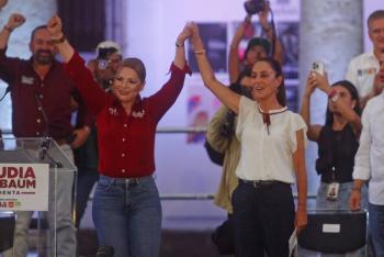 Sheinbaum concluye gira nacional con llamado a votar por la continuidad de la transformaci&oacute;n