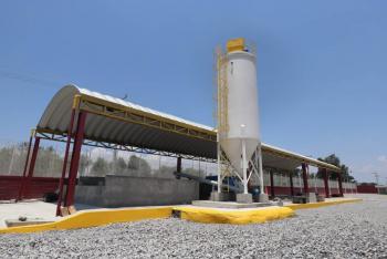 Inician pruebas de la Planta Trituradora de Residuos de la Construcci&oacute;n San Lorenzo