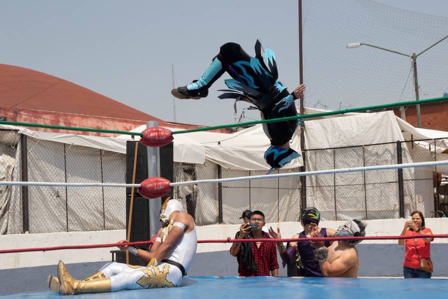 Lucha libre promueve la participación electoral en Veracruz