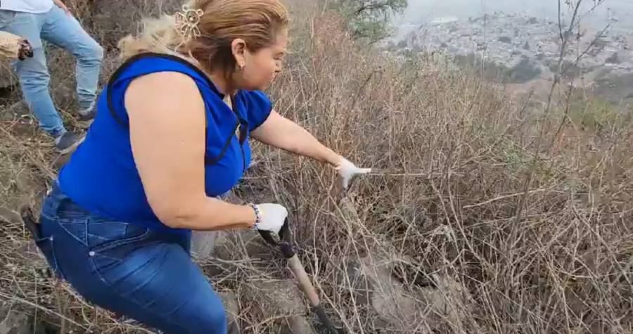 Madres buscadoras de sonora presuntamente encuentran restos humanos en Iztapalapa